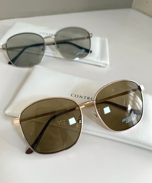 Casselini（キャセリーニ）の「メタル細フレーム サングラス（サングラス・レディース・グレー/ブラウン・ONE SIZE）」の6枚目の写真