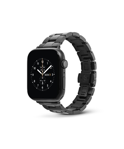 Daniel Wellington(ダニエルウェリントン)の「アップルウォッチ メッシュストラップ Smart Watch Link Strap 20mm シルバー/ブラック(アナログ腕時計・レディース・シルバー/ブラック・20mm)」の4枚目の写真