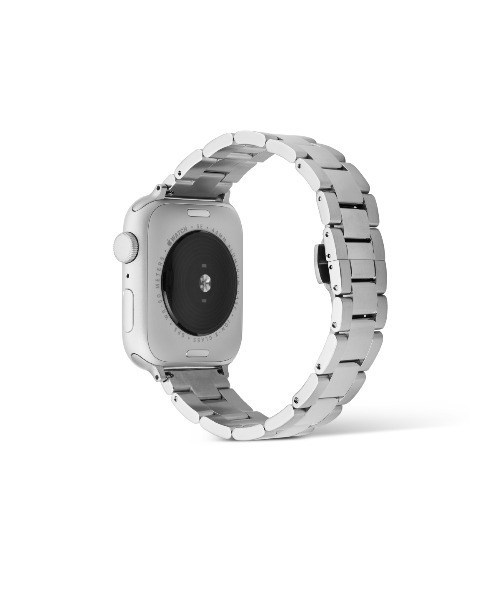 Daniel Wellington(ダニエルウェリントン)の「アップルウォッチ メッシュストラップ Smart Watch Link Strap 20mm シルバー/ブラック(アナログ腕時計・レディース・シルバー/ブラック・20mm)」の7枚目の写真