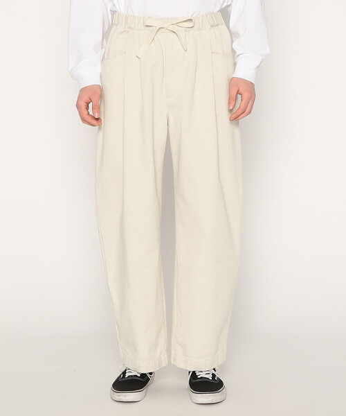 MEN'S HEAVY TWILL 2TUCK EASY PANTS（その他パンツ）｜DANTON