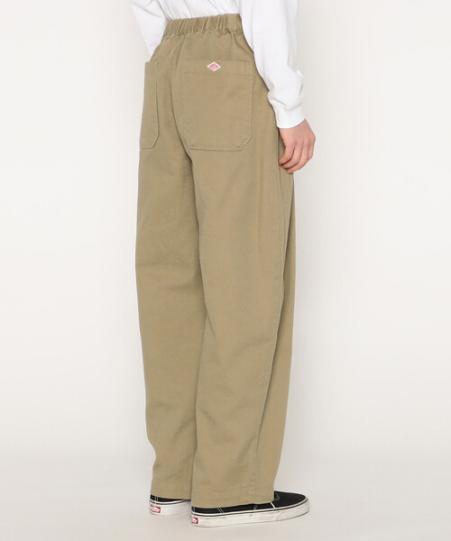 MEN'S HEAVY TWILL 2TUCK EASY PANTS（その他パンツ）｜DANTON