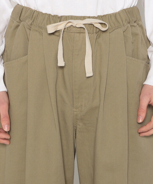 MEN'S HEAVY TWILL 2TUCK EASY PANTS（その他パンツ）｜DANTON