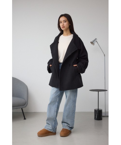 AZUL by moussy(アズールバイマウジー)の「厚底ムートンショートブーツ(ブーツ・レディース・ブラウン/ブラック/ベージュ・SMALL/MEDIUM/LARGE)」の20枚目の写真