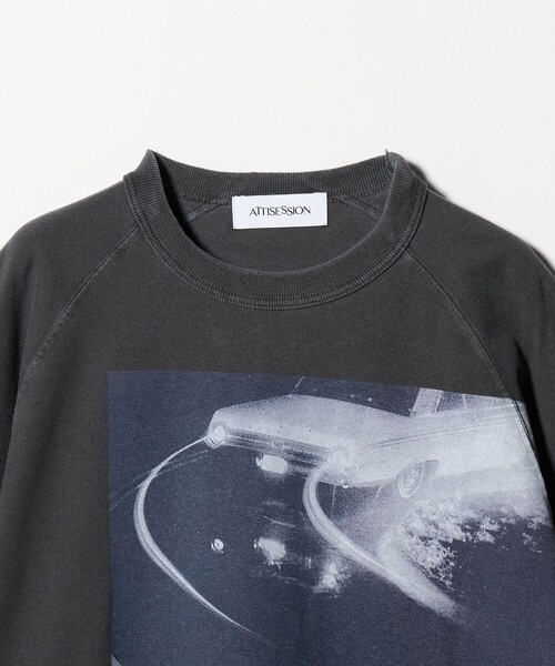 FANTASTICS　ラグランスリーブシャツ Starting Over tシャツ oversize raglan sleeve print long T