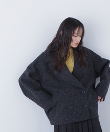 ❤️NATURAL BEAUTY BASIC❤️ウールコート❤️グレー新品未使用 NATURAL BEAUTY BASIC（ナチュラルビューティーベーシック）の