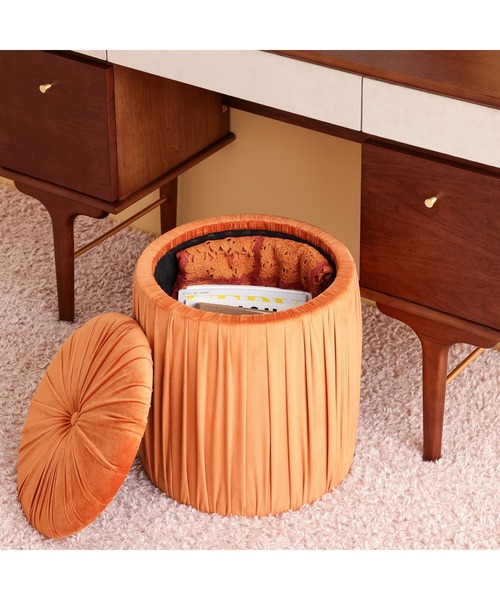 プリセ スツール オレンジ（家具）｜Francfranc（フランフラン）の