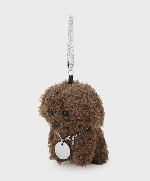 OPAQUE.CLIP（オペークドットクリップ）の「DOGファミリードールチャーム（チャーム・レディース・オフホワイト/ダークブラウン/グレー・00）」の3枚目の写真