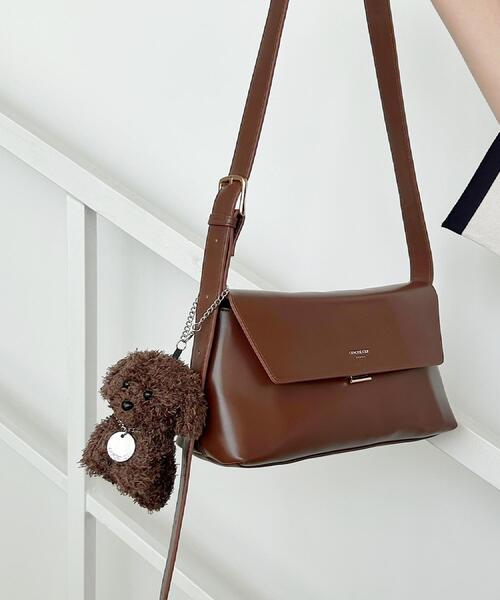 OPAQUE.CLIP（オペークドットクリップ）の「DOGファミリードールチャーム（チャーム・レディース・オフホワイト/ダークブラウン/グレー・00）」の6枚目の写真