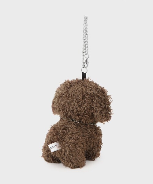 OPAQUE.CLIP（オペークドットクリップ）の「DOGファミリードールチャーム（チャーム・レディース・オフホワイト/ダークブラウン/グレー・00）」の8枚目の写真