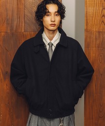 Bleme（ブレム）の「リラクシー スタンドネック コーデュロイ＆メルトン ブルゾン / スイングトップ（ブルゾン）」
