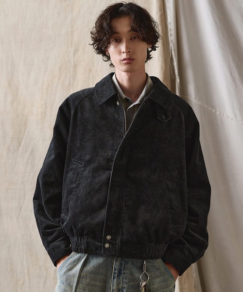 Bleme（ブレム）の「リラクシー スタンドネック コーデュロイ ブルゾン