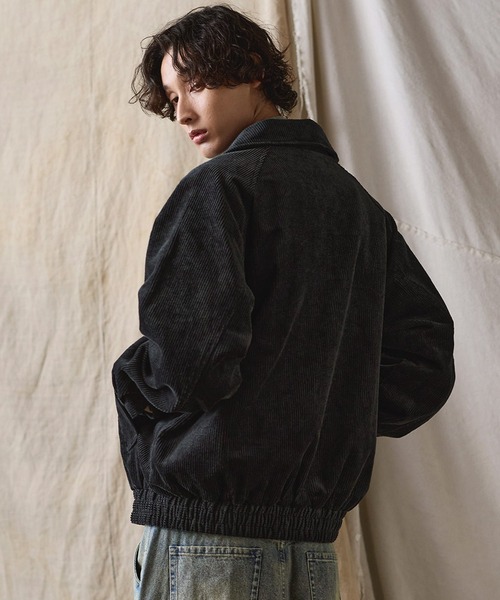 Bleme（ブレム）の「リラクシー スタンドネック コーデュロイ ブルゾン / スイングトップ（ブルゾン・メンズ・ブラック/ブラウン・XL/L/M/S）」の7枚目の写真