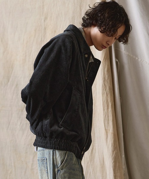 Bleme（ブレム）の「リラクシー スタンドネック コーデュロイ ブルゾン