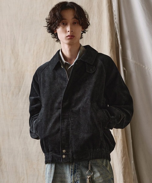Bleme（ブレム）の「リラクシー スタンドネック コーデュロイ ブルゾン