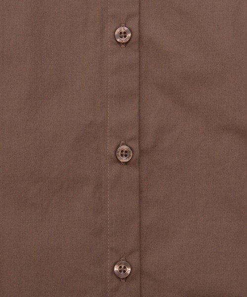 Arnold Palmer（アーノルドパーマー）の「プチフリル バンドカラー シャツブラウス（シャツ/ブラウス・レディース・クリーム/ブルー/ブラウン・L/M/S）」の14枚目の写真