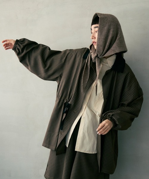 セール】コーデュロイカラーチェックジャケット（その他アウター