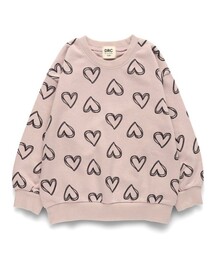 DRC branshes(ディーアールシーブランシェス)の【WEB限定/DRC】アソートガールズグラフィック裏毛トレーナー(スウェット)