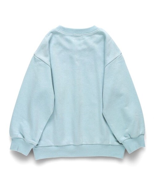 DRC branshes（ディーアールシーブランシェス）の「【WEB限定/DRC】アソートガールズグラフィック裏毛トレーナー（スウェット・キッズ・カラフル/サックスブルー/ピンク/その他1/その他2/ライトグリーン/オフホワイト/ブラック/アイボリー/ラベンダー・150/140/130/120/110/100）」の18枚目の写真