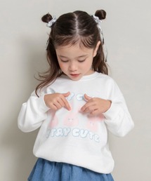 DRC branshes（ディーアールシーブランシェス）の「【WEB限定/DRC】アソートガールズグラフィック裏毛トレーナー（スウェット・キッズ）」