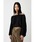 MOUSSY�i�}�E�W�[�j�́uOFF SHOULDER PUFFY �u���E�X�i�V���c/�u���E�X�j�v�b�u���b�N