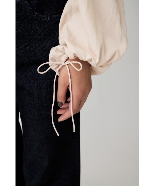 MOUSSY(マウジー)の「OFF SHOULDER PUFFY ブラウス(シャツ/ブラウス・レディース・ライトピンク/ホワイト/ブラック・FREE)」の13枚目の写真