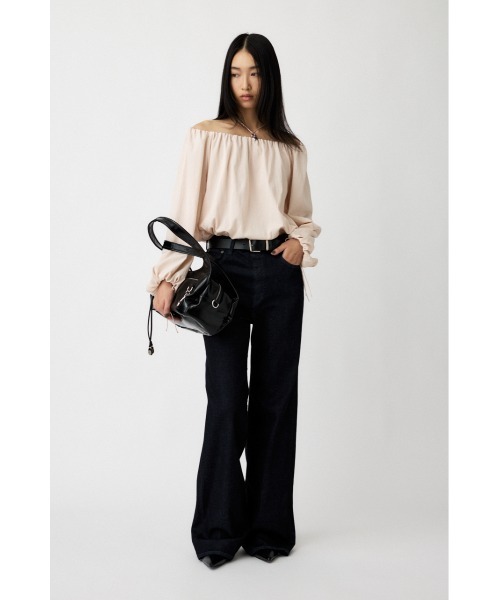MOUSSY(マウジー)の「OFF SHOULDER PUFFY ブラウス(シャツ/ブラウス・レディース・ライトピンク/ホワイト/ブラック・FREE)」の14枚目の写真