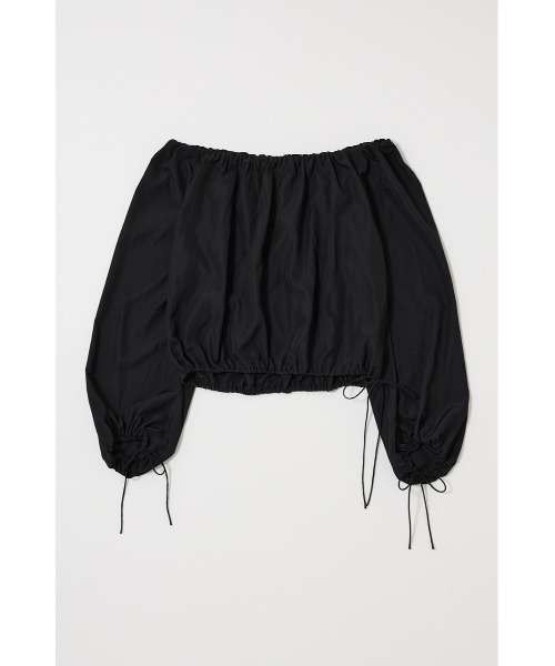 MOUSSY(マウジー)の「OFF SHOULDER PUFFY ブラウス(シャツ/ブラウス・レディース・ライトピンク/ホワイト/ブラック・FREE)」の22枚目の写真