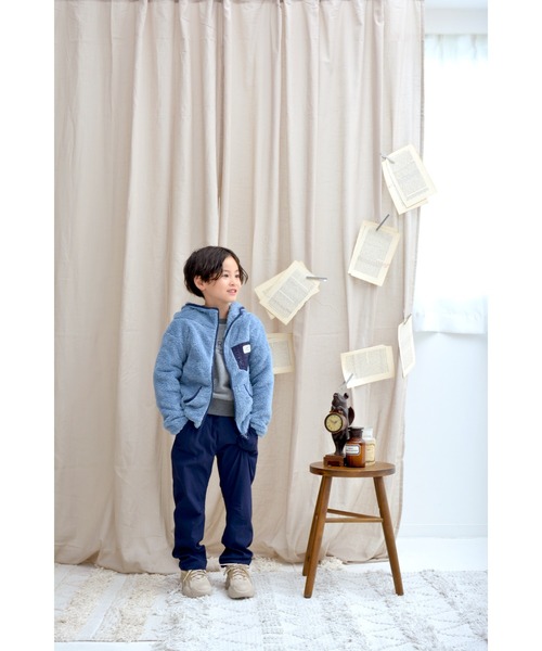 Tappet（タペット）の「裏ボンディングストレッチパンツ（その他パンツ・キッズ・ネイビー・100cm/120cm/130cm/150cm/170cm/80ｃｍ/90cm/110cm/140cm/160cm）」の2枚目の写真