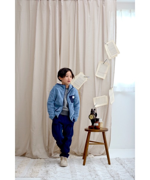 Tappet（タペット）の「裏ボンディングストレッチパンツ（その他パンツ・キッズ・ネイビー・100cm/120cm/130cm/150cm/170cm/80ｃｍ/90cm/110cm/140cm/160cm）」の3枚目の写真