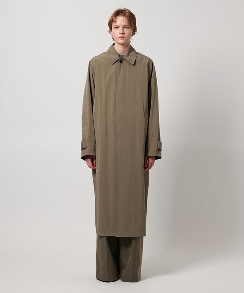 LOEFF（ロエフ）の「＜LOEFF＞バルカラー コート UNISEX（その他アウター・レディース・ブラック/モカ・2/0/1）」の15枚目の写真