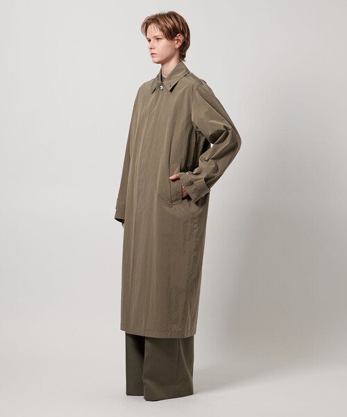 LOEFF（ロエフ）の「＜LOEFF＞バルカラー コート UNISEX（その他アウター・レディース・ブラック/モカ・2/0/1）」の16枚目の写真