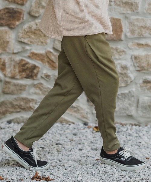 mp14209-ストレッチTRサルエルテーパードパンツ（その他パンツ