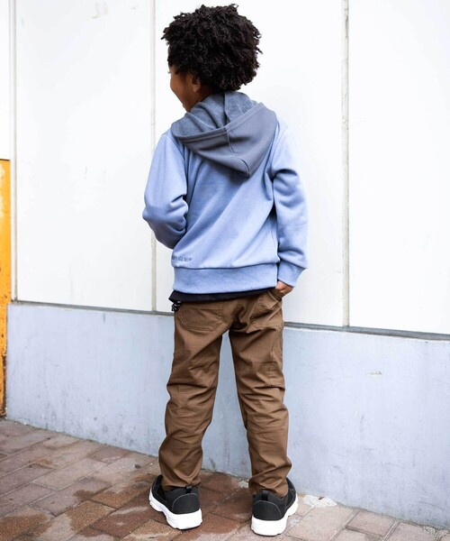 WASK（ワスク）の「コード付きダブル二―ワークパンツ(110~160cm)（その他パンツ・キッズ・ネイビー/ブラウン・140cm/130cm/150cm/160cm）」の5枚目の写真