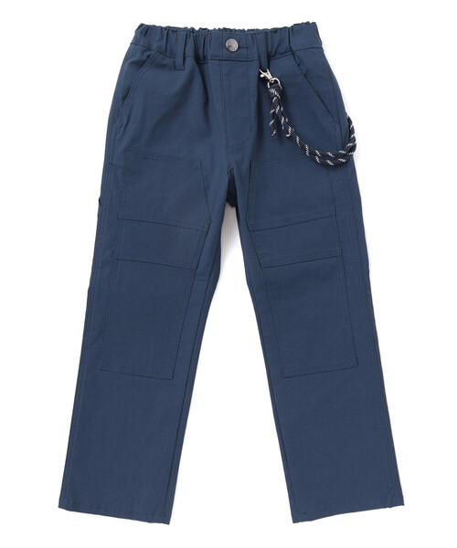 WASK（ワスク）の「コード付きダブル二―ワークパンツ(110~160cm)（その他パンツ・キッズ・ネイビー/ブラウン・140cm/130cm/150cm/160cm）」の6枚目の写真