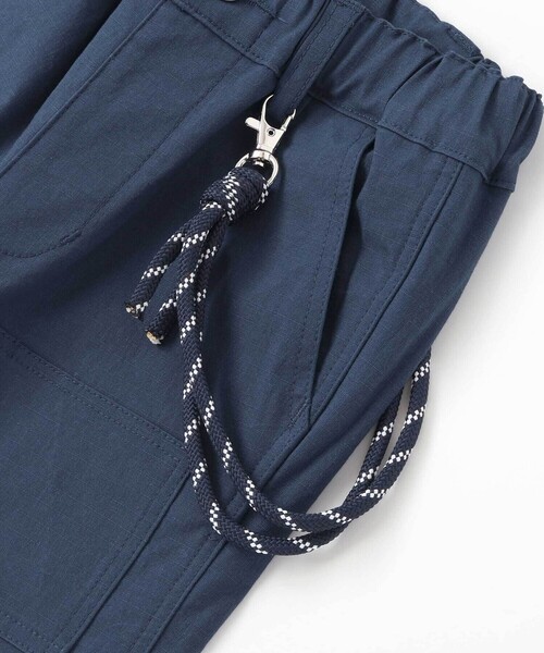 WASK（ワスク）の「コード付きダブル二―ワークパンツ(110~160cm)（その他パンツ・キッズ・ネイビー/ブラウン・140cm/130cm/150cm/160cm）」の8枚目の写真