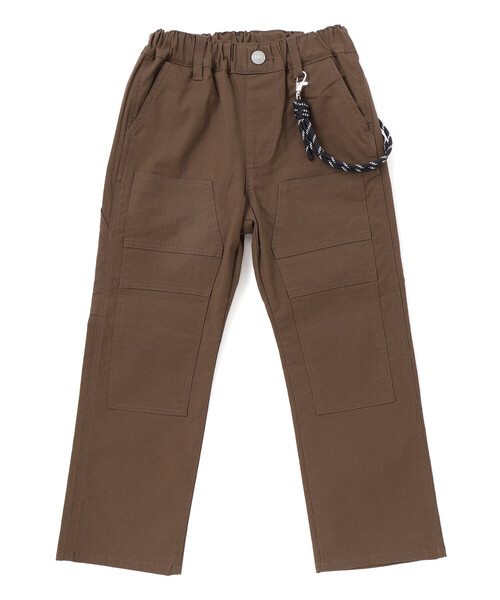 WASK（ワスク）の「コード付きダブル二―ワークパンツ(110~160cm)（その他パンツ・キッズ・ネイビー/ブラウン・140cm/130cm/150cm/160cm）」の9枚目の写真