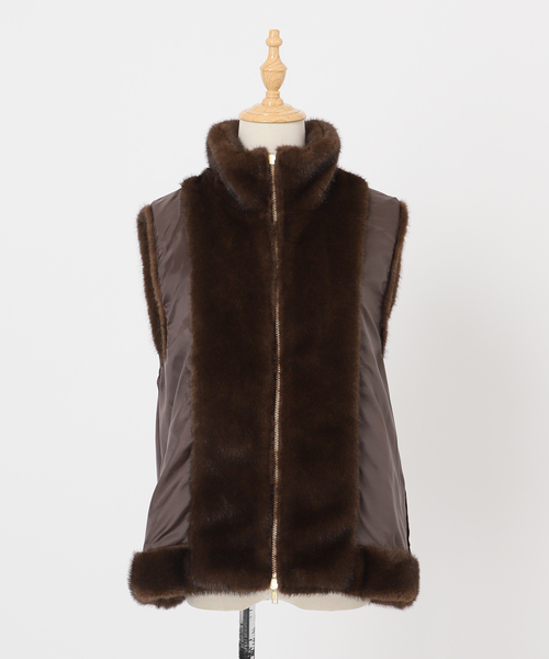 スタンドカラーファーベスト（その他アウター）｜JOURNAL STANDARD