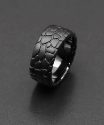 wjk | ab1799- IVXLCDM ×wjk croco pattern middle ring 指輪(909 iv02h)(リング)
