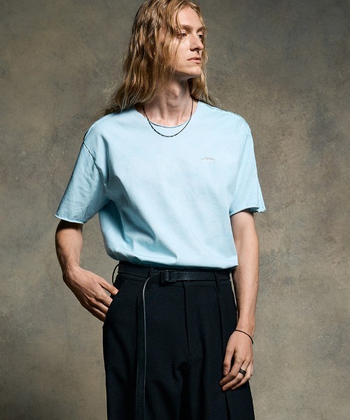 wjk(ダヴルジェイケイ)の「ab1799- IVXLCDM ×wjk croco pattern middle ring 指輪(909 iv02h)(リング・メンズ・ブラック・17号/19号/21号)」の4枚目の写真