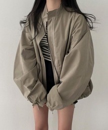 LETee（レティー）の「ボリューム袖ジップアップジャケット（ブルゾン）」