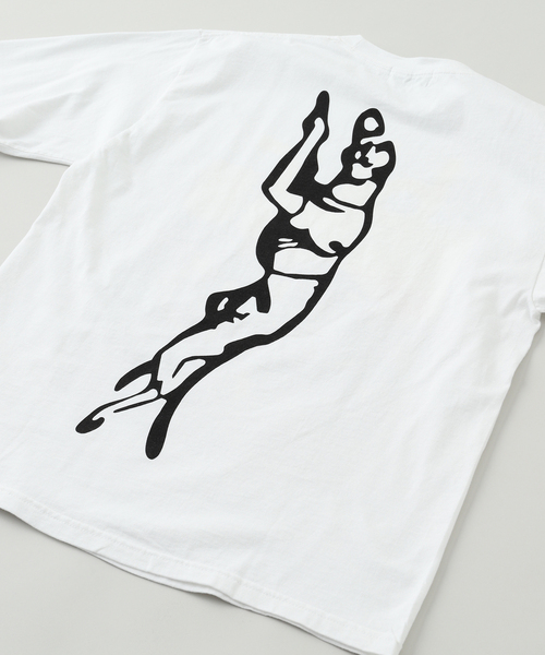 F-LAGSTUF-F（フラグスタフ）の「F-LAGSTUF-F / フラグスタフ L/S TEE(xblur)（Tシャツ/カットソー・メンズ・ホワイト/ブラック・MEDIUM/LARGE）」の5枚目の写真