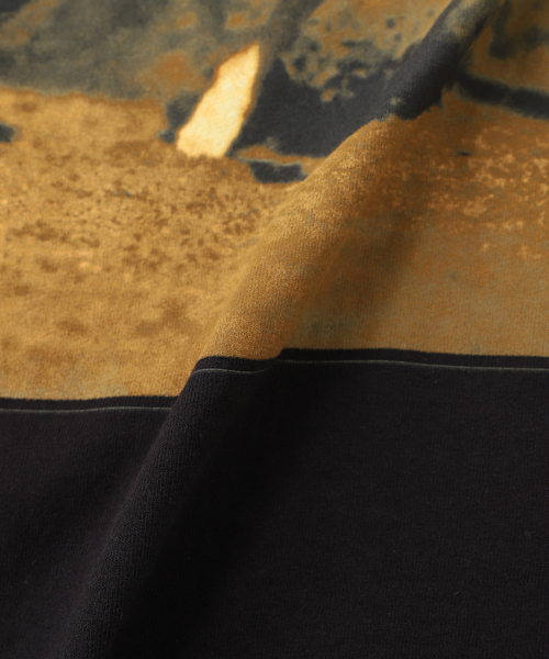 F-LAGSTUF-F（フラグスタフ）の「F-LAGSTUF-F / フラグスタフ L/S TEE(xblur)（Tシャツ/カットソー・メンズ・ホワイト/ブラック・MEDIUM/LARGE）」の6枚目の写真