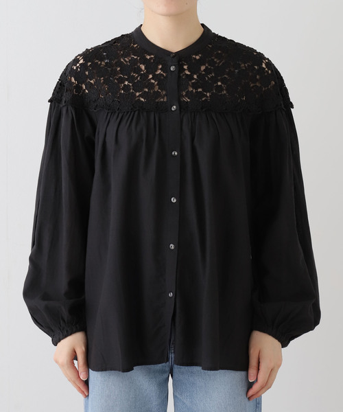 BONTON ボントン  レースカラー ブラウス JOJO 8A BONTON ボントン レースカラー ブラウス JOJO 8A