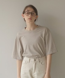 unisex / half border T