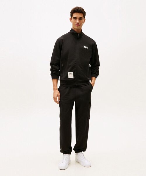 TOMMY HILFIGER（トミーヒルフィガー）の「MODERN ATHLETICヘビーツイルカーゴスウェットパンツ（スウェットパンツ・メンズ・グレー/ブラック・X-SMALL/LARGE/MEDIUM/SMALL/X-LARGE）」の3枚目の写真