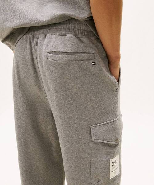 TOMMY HILFIGER（トミーヒルフィガー）の「MODERN ATHLETICヘビーツイルカーゴスウェットパンツ（スウェットパンツ・メンズ・グレー/ブラック・X-SMALL/LARGE/MEDIUM/SMALL/X-LARGE）」の8枚目の写真