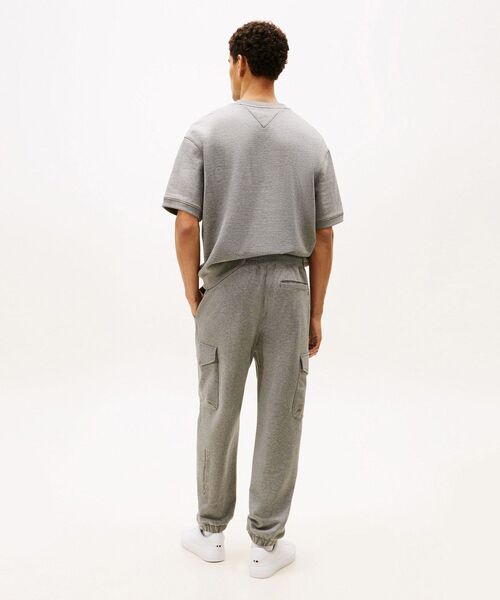 TOMMY HILFIGER（トミーヒルフィガー）の「MODERN ATHLETICヘビーツイルカーゴスウェットパンツ（スウェットパンツ・メンズ・グレー/ブラック・X-SMALL/LARGE/MEDIUM/SMALL/X-LARGE）」の9枚目の写真
