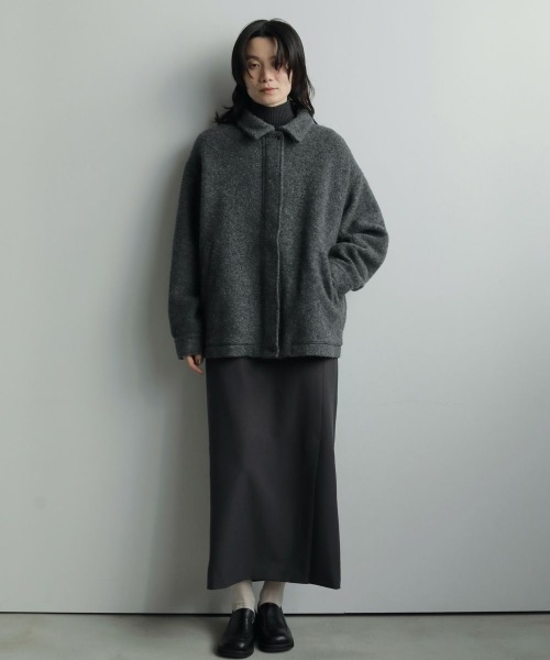 anuke(アンヌーク)の「anuke Heather Stretch Middleskirt(スカート・レディース・ダークグレー/グレー・36/38)」の12枚目の写真
