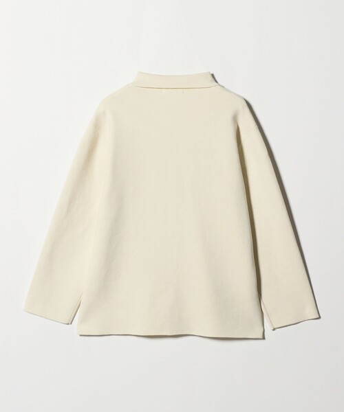 セール】コットンウールブレンド ミラノリブ シャツカーディガン