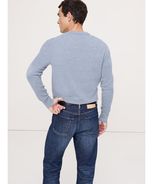 Banana Republic(バナナリパブリック)の「カシミヤ クルーネックセーター(ニット/セーター・メンズ・アイボリー/ブルー/グレー/バーガンディー/イエロー/ネイビー/グリーン/オレンジ/サックスブルー/ライトイエロー・L/XL/M/S)」の17枚目の写真